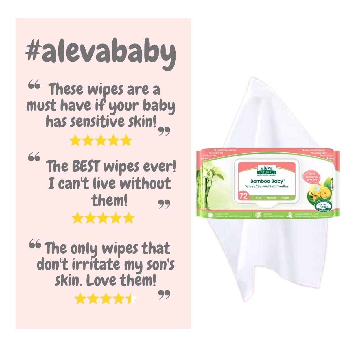Bamboo Baby Sensitive Wipes