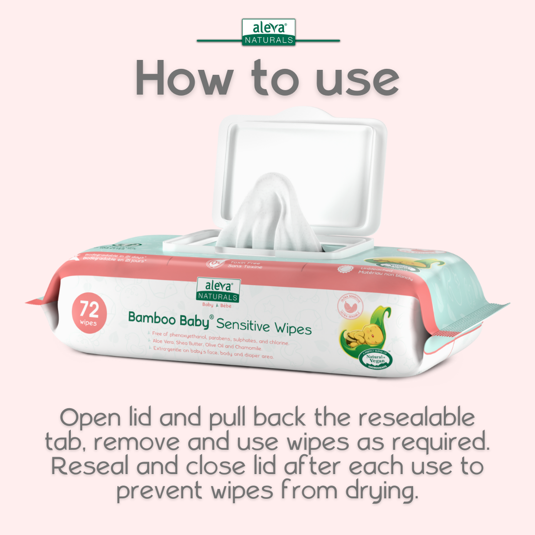 Bamboo Baby Sensitive Wipes