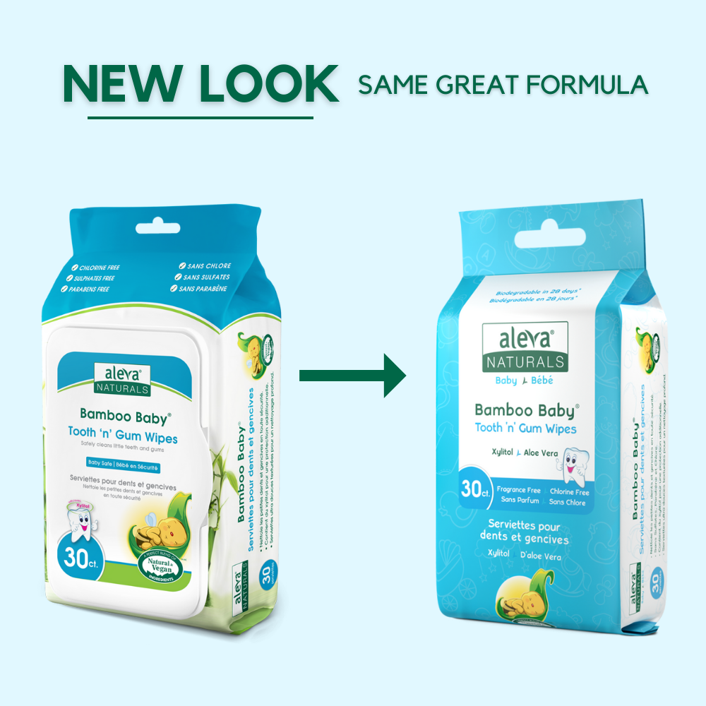 Bamboo Baby Tooth 'n' Gum Wipes